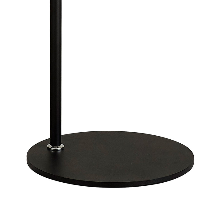 Nelson Lighting NL91609 Tokyo 1 Light Floor Lamp Black Polished Chrome