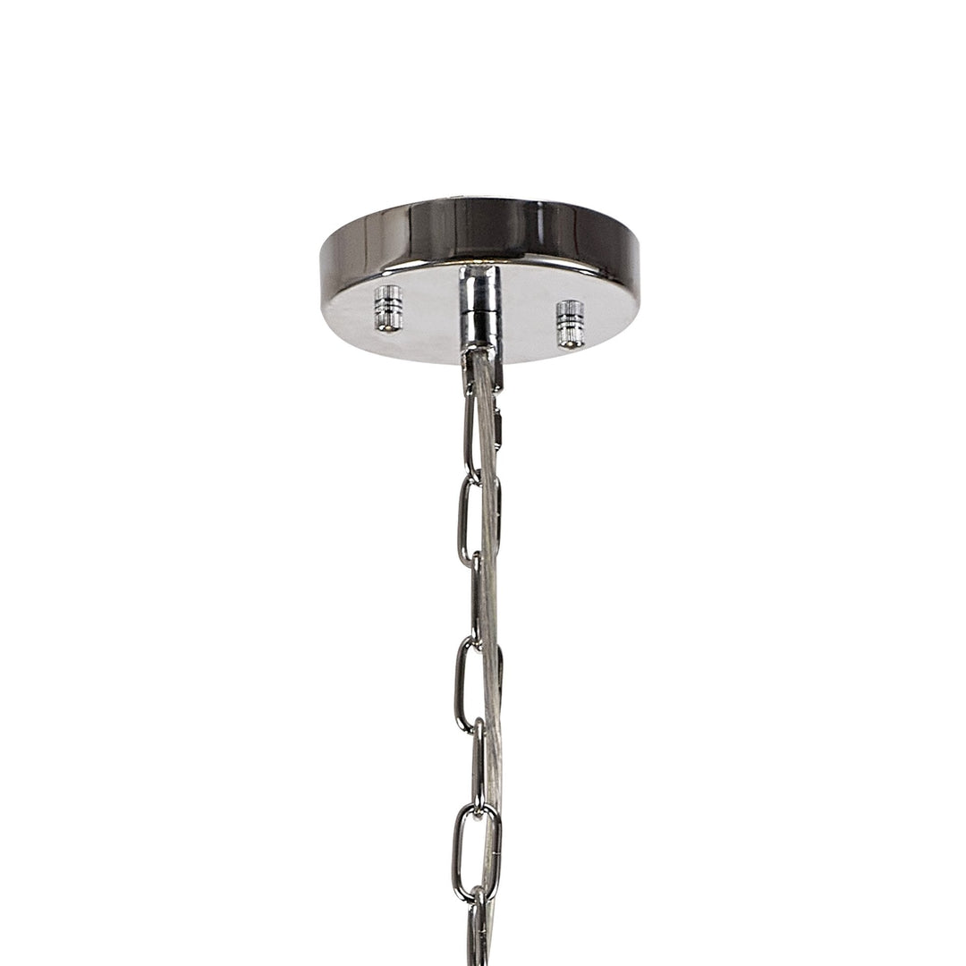 Nelson Lighting NL99739 Paris 9 Light Pendant Polished Chrome Crystal