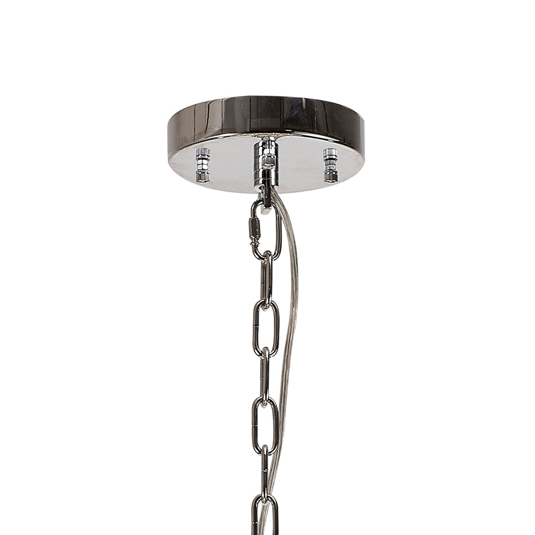 Nelson Lighting NL99769 Paris 24 Light Pendant Polished Chrome Crystal