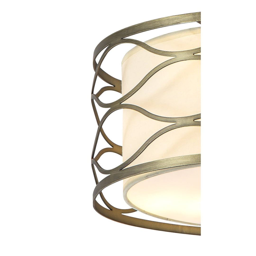 Nelson Lighting NL83669 Ebans 5 Light Pendant/Ceiling Light Aged Gold