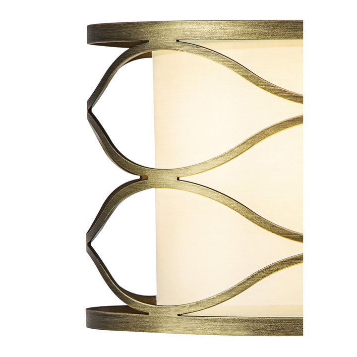 Nelson Lighting NL83699 Ebans 1 Light Table Lamp Aged Gold