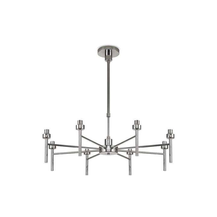 Nelson Lighting NL76179 Iona 8 Light Ceiling Light Polished Chrome