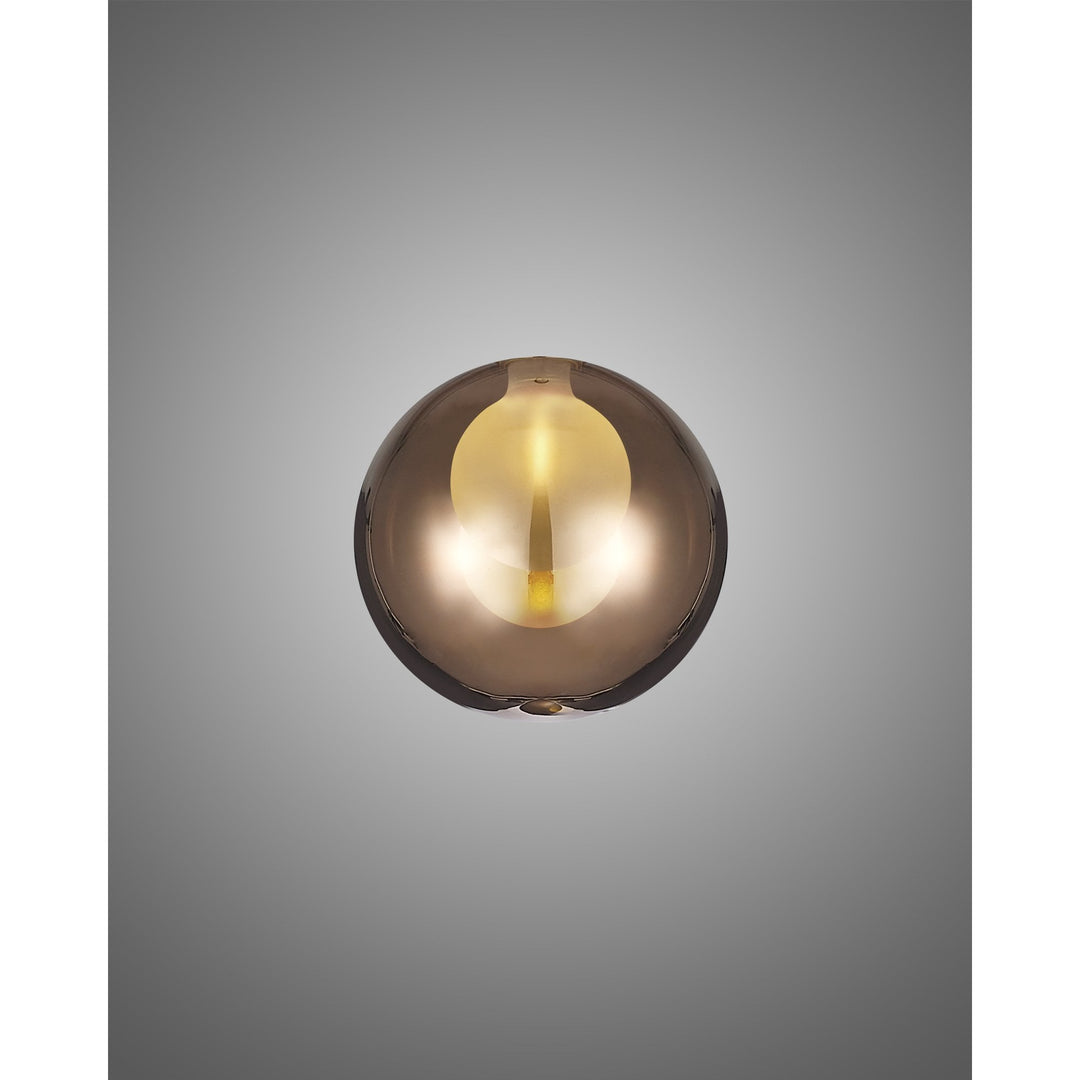 Nelson Lighting NL76409 Iona Shade Copper Frosted White