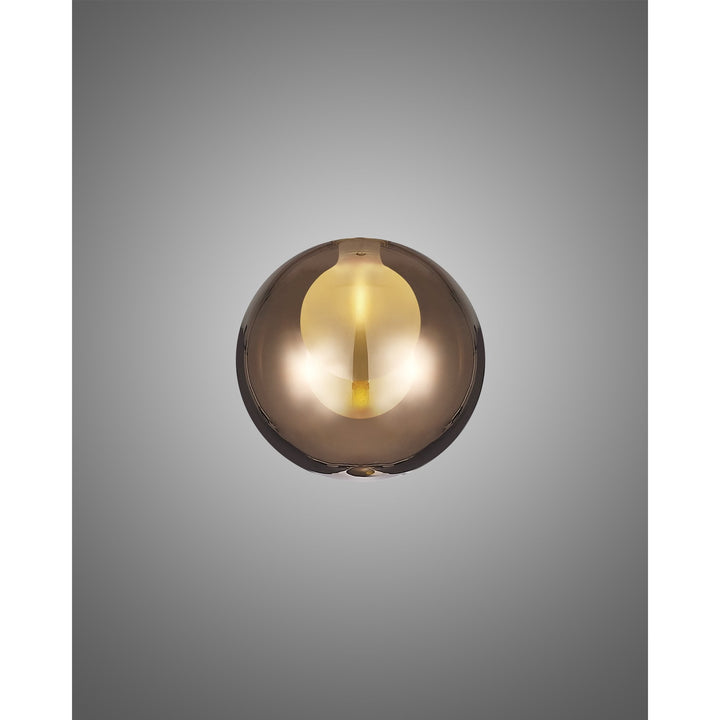 Nelson Lighting NL76409 Iona Shade Copper Frosted White