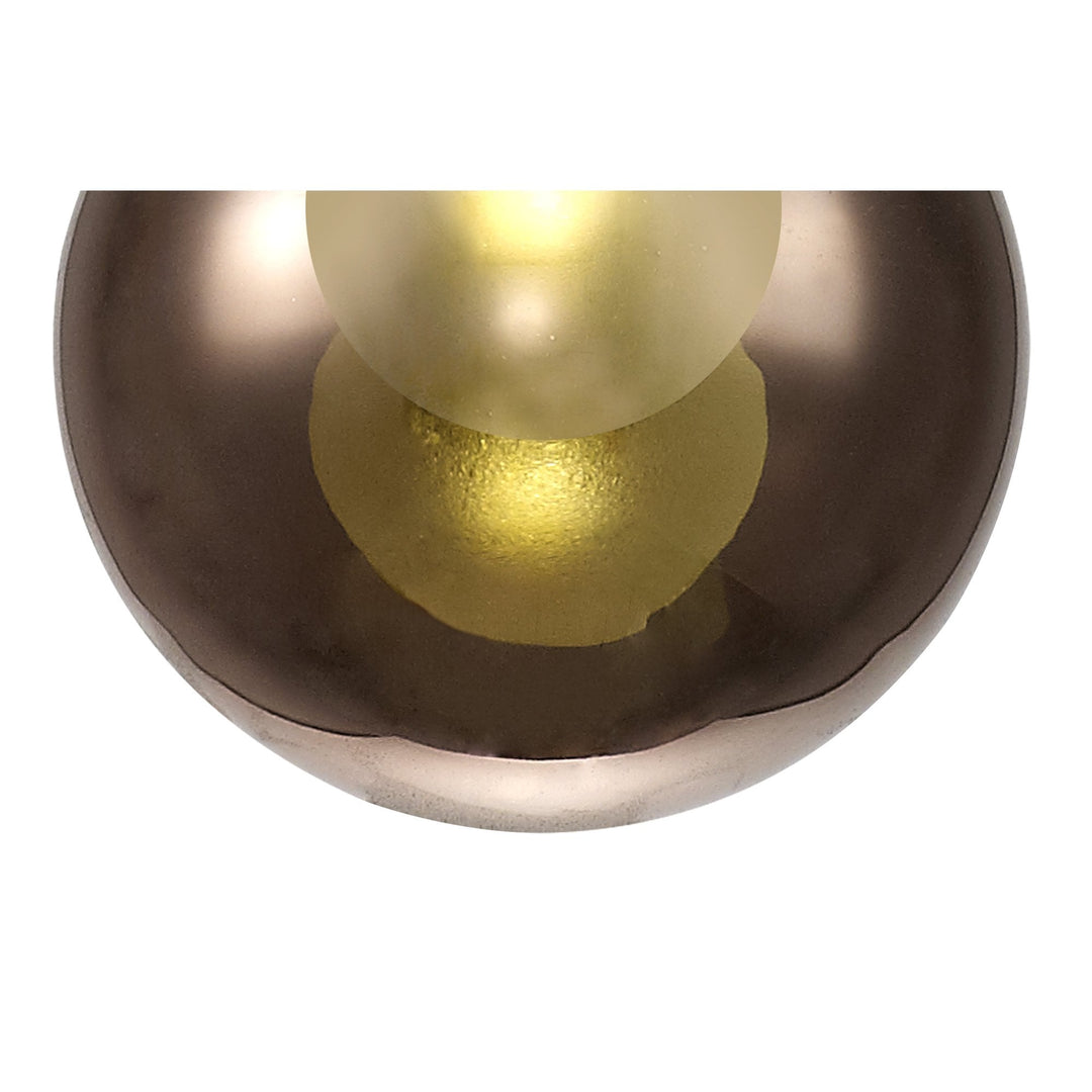 Nelson Lighting NL76409 Iona Shade Copper Frosted White