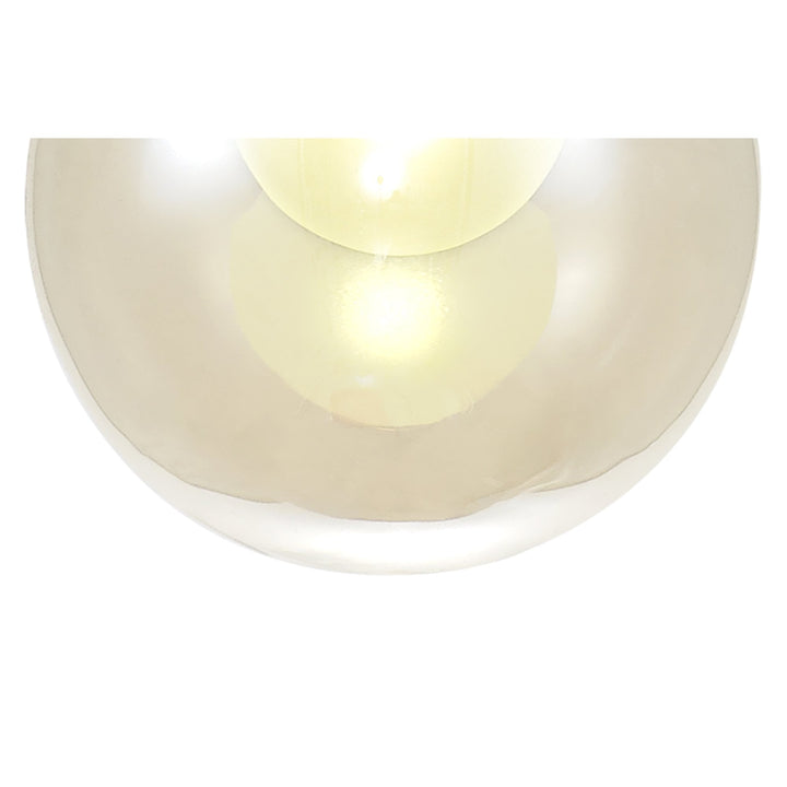 Nelson Lighting NL76429 Iona Shade Cognac Frosted White