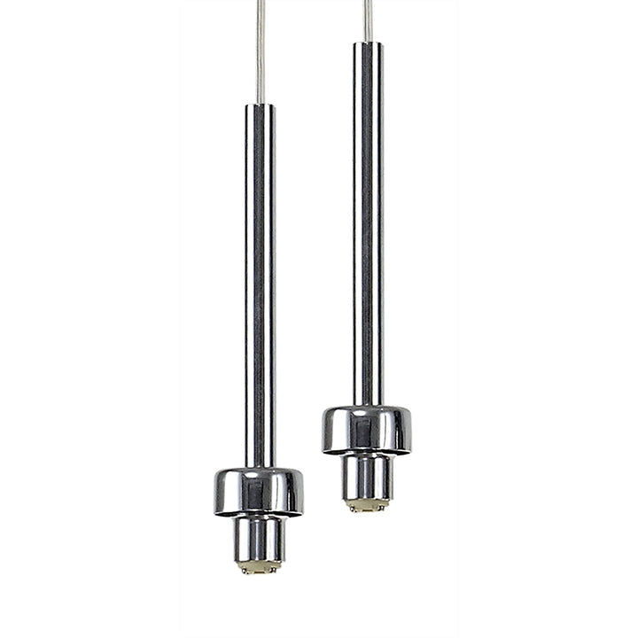 Nelson Lighting NL80639 Iona 12 Light Linear Pendant Polished Chrome