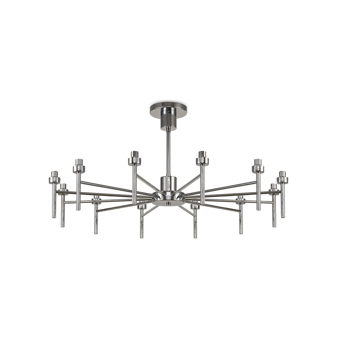 Nelson Lighting NL80649 Iona 12 Light Ceiling Light Polished Chrome