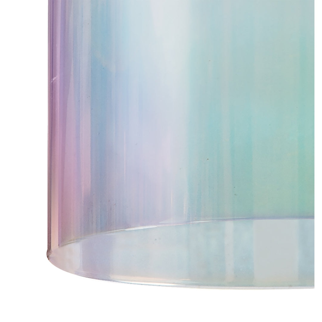 Nelson Lighting NL82979 Iona Shade 7 Colour Iridescent