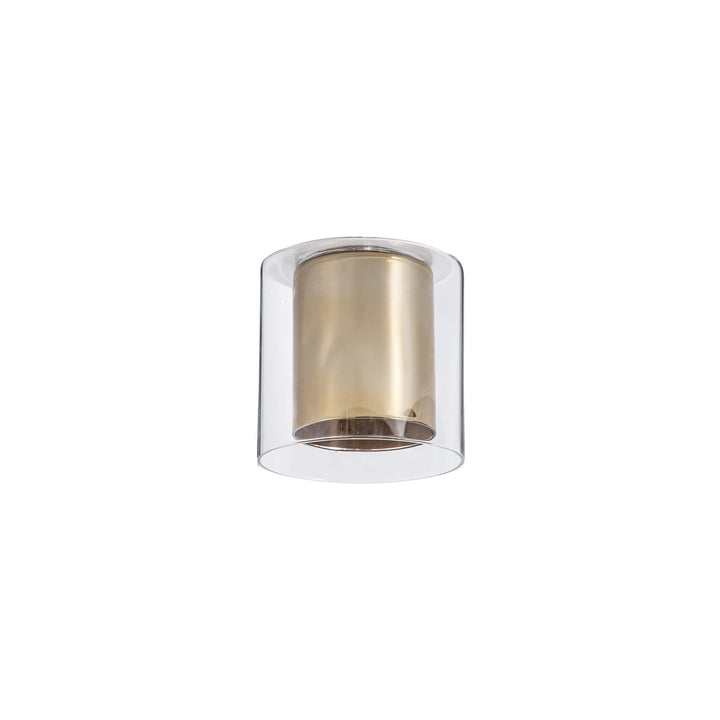 Nelson Lighting NL84109 Iona Shade Gold Clear