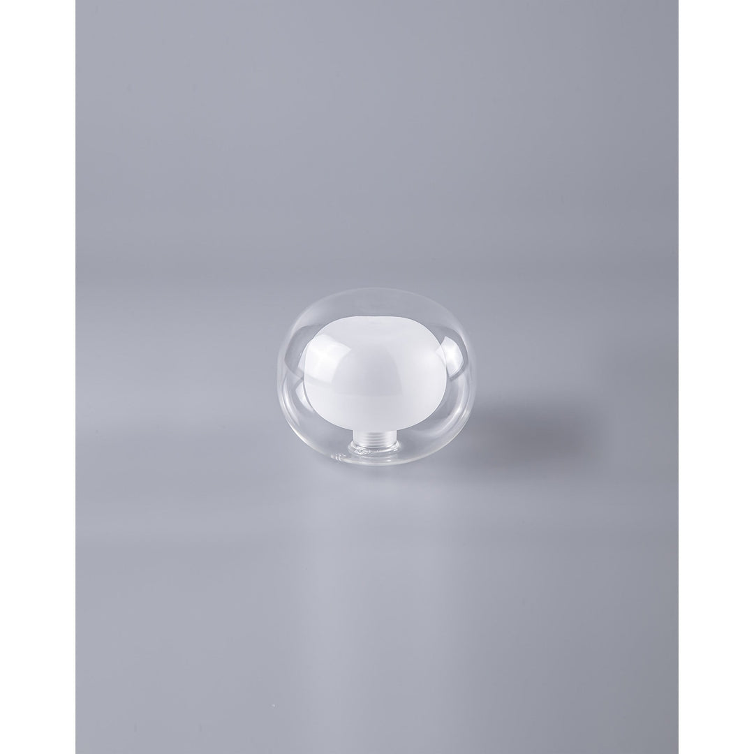 Nelson Lighting NL84579 Iona Shade Frosted Clear