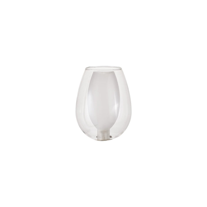 Nelson Lighting NL8458/CL9 Iona Shade Clear Frosted White