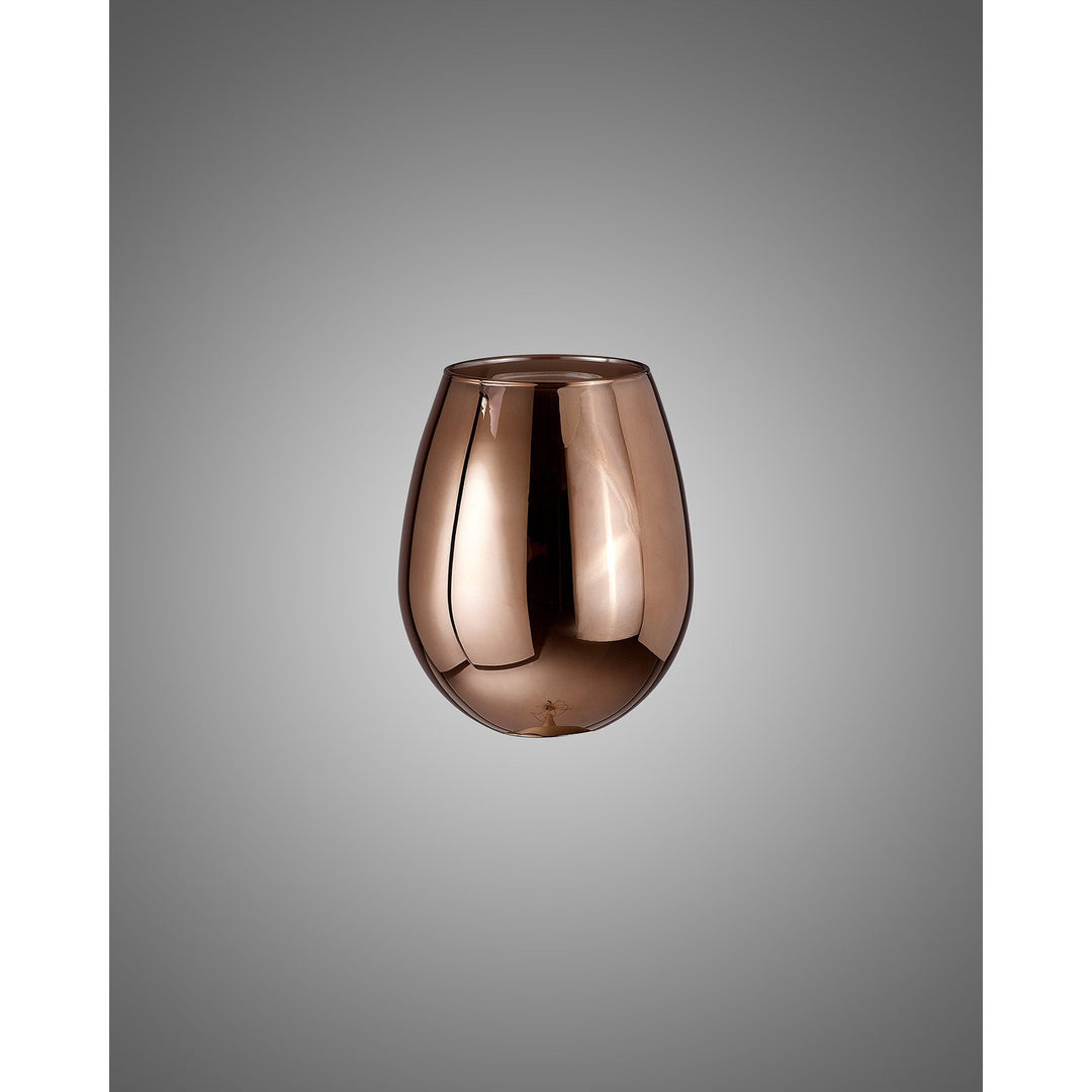 Nelson Lighting NL8458/CU9 Iona Shade Copper Frosted White