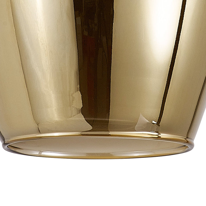 Nelson Lighting NL8458/GD9 Iona Shade Gold Frosted White