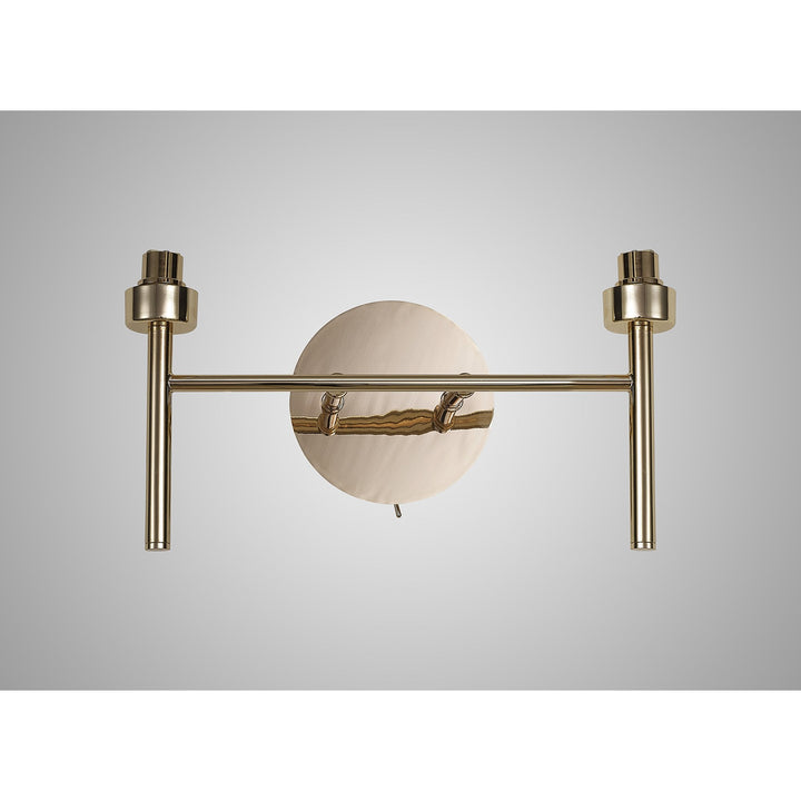 Nelson Lighting NL84829 Iona 2 Light Wall Light French Gold