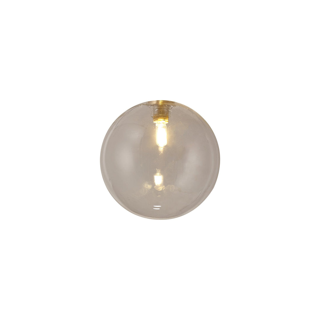 Nelson Lighting NL90729 Iona Shade Clear