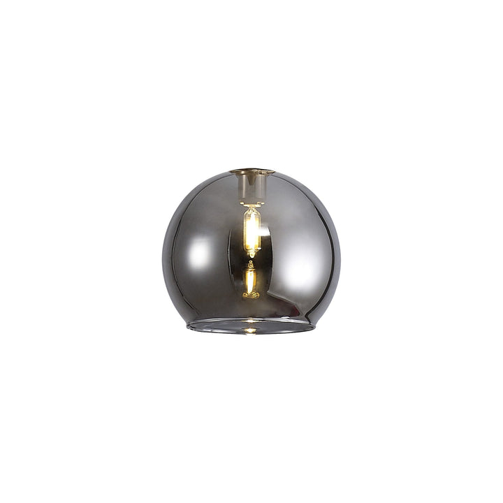 Nelson Lighting NL90929 Iona Shade Smoked