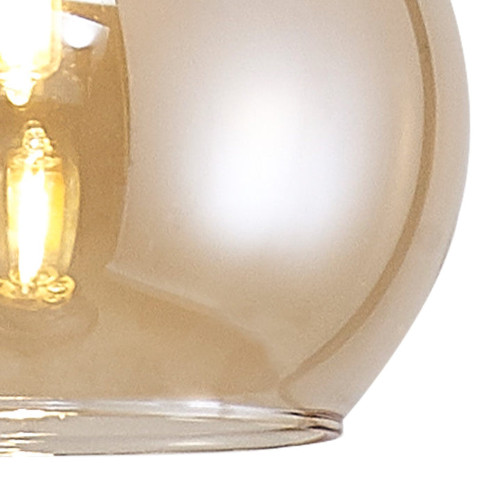 Nelson Lighting NL90939 Iona Shade Amber