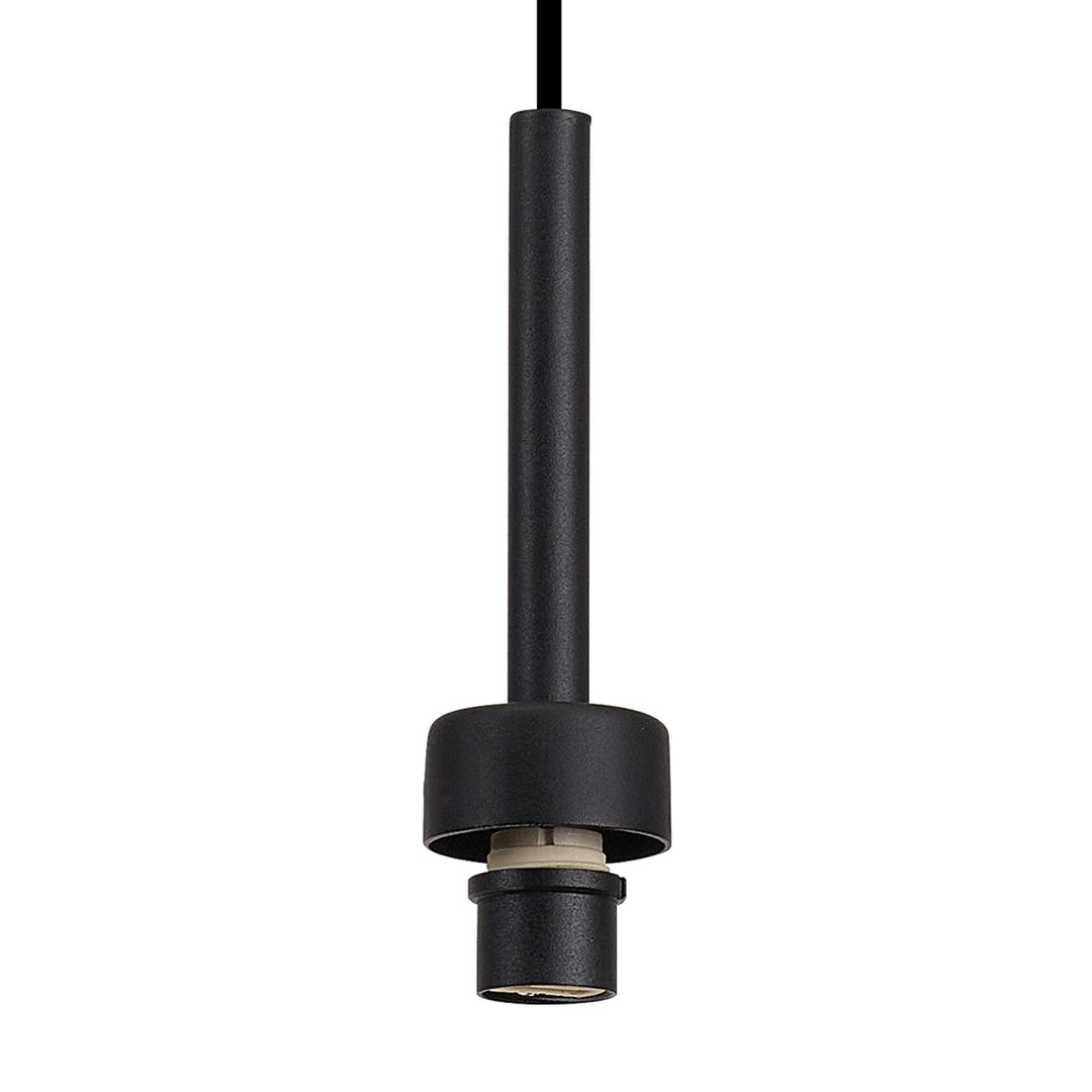 Nelson Lighting NL92879 Iona 1 Light Pendant Satin Black