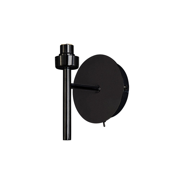 Nelson Lighting NL92909 Iona 1 Light Wall Light Satin Black