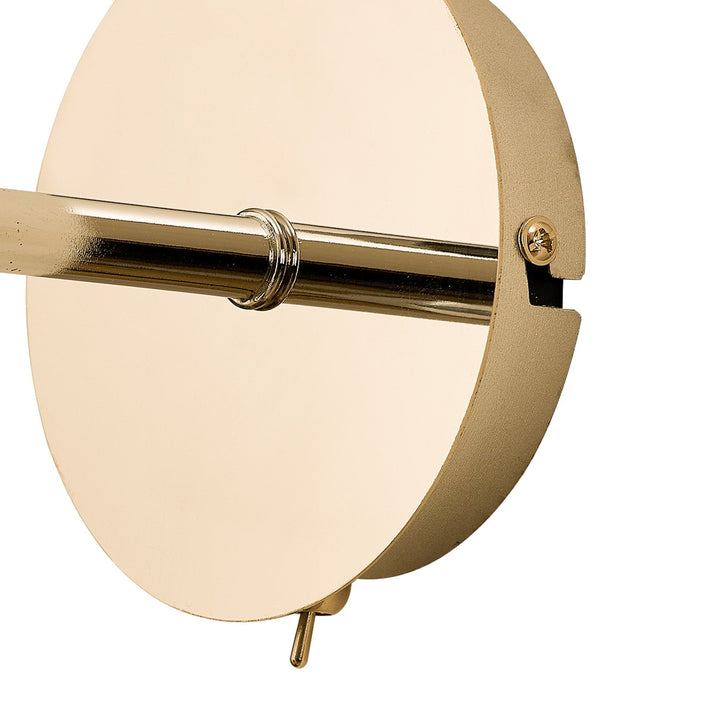 Nelson Lighting NL92939 Iona 2 Light Wall Light French Gold