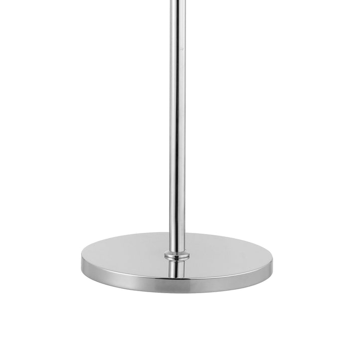 Nelson Lighting NL9514PN/CL9 Kaffer 8 Light Floor Lamp Polished Nickel Clear