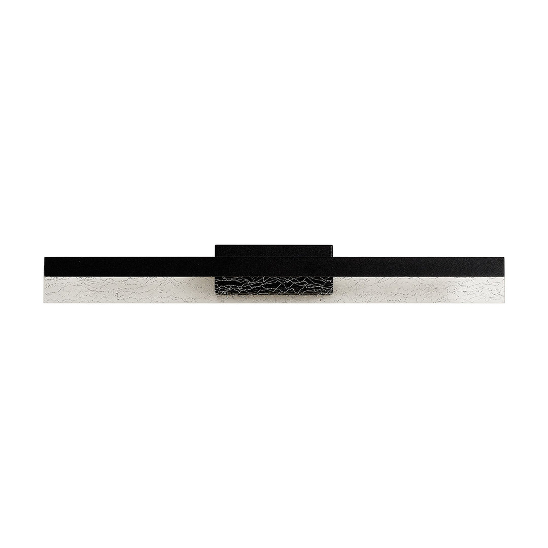 Nelson Lighting NL9970BL9 Lanaro 1 LED Bathroom Wall Light Sand Black