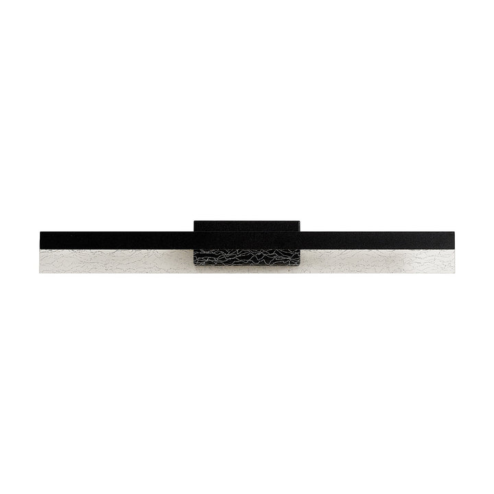 Nelson Lighting NL9970BL9 Lanaro 1 LED Bathroom Wall Light Sand Black