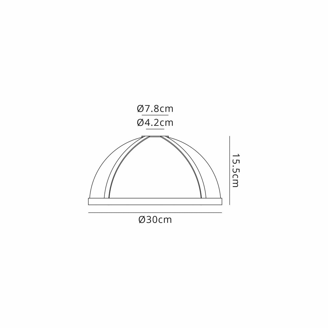 Nelson Lighting NL90569 Louis Shade Polished Nickel Clear