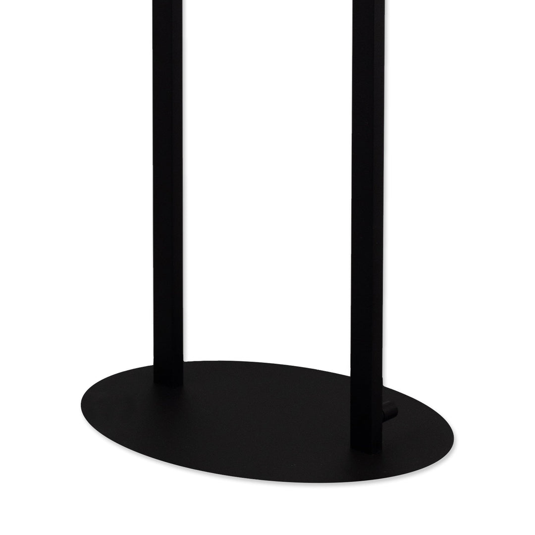 Nelson Lighting NL74579 Naegel 3 LED Floor Lamp Satin Black Gold