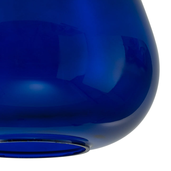 Nelson Lighting NL8133/DB9 Olivia Shade Blue Ink