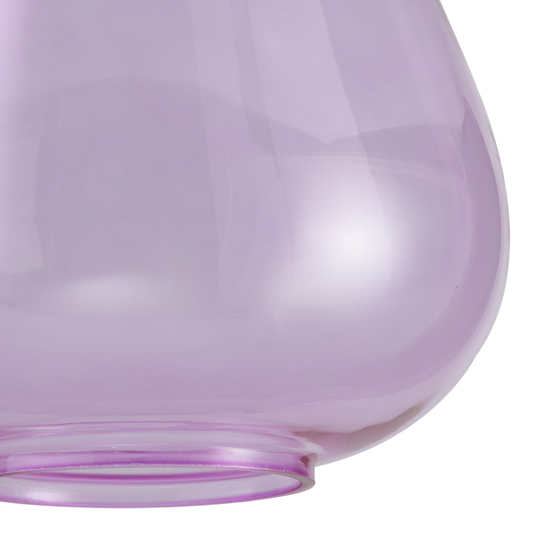 Nelson Lighting NL8133/LI9 Olivia Shade Lilac