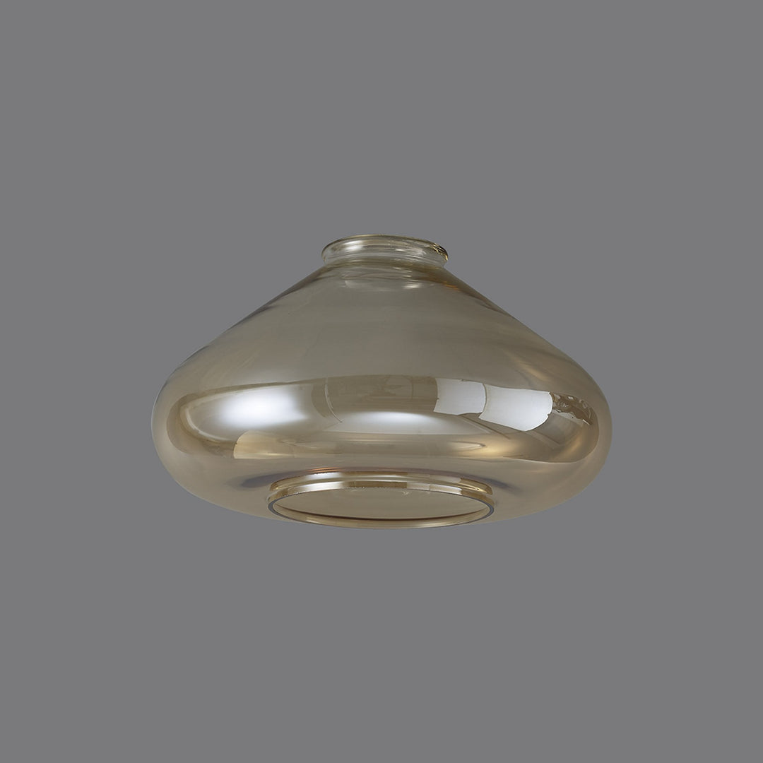 Nelson Lighting NL8134/AM9 Olivia Shade Amber