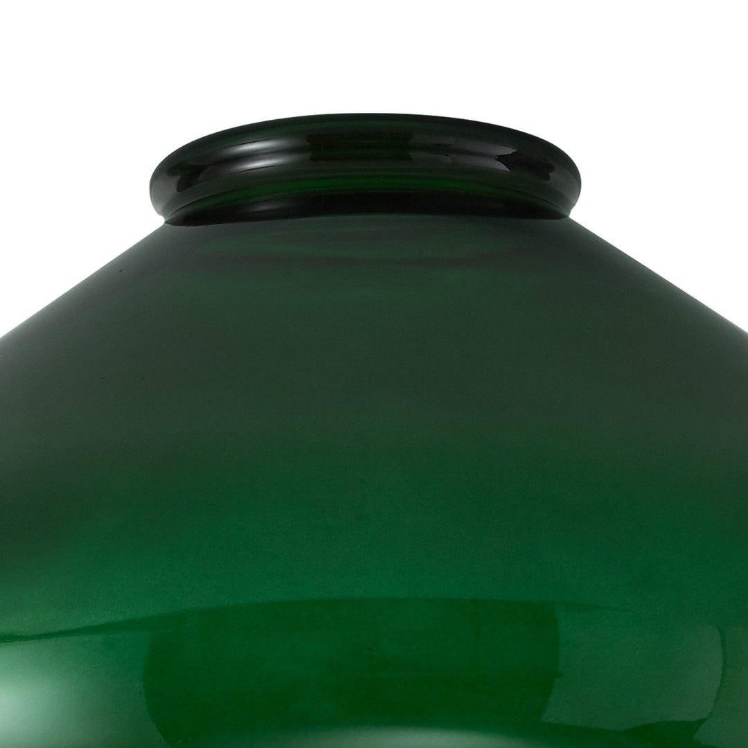 Nelson Lighting NL8134/BG9 Olivia Shade Bottle Green