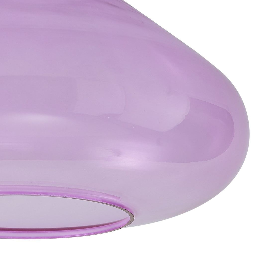 Nelson Lighting NL8134/LI9 Olivia Shade Lilac