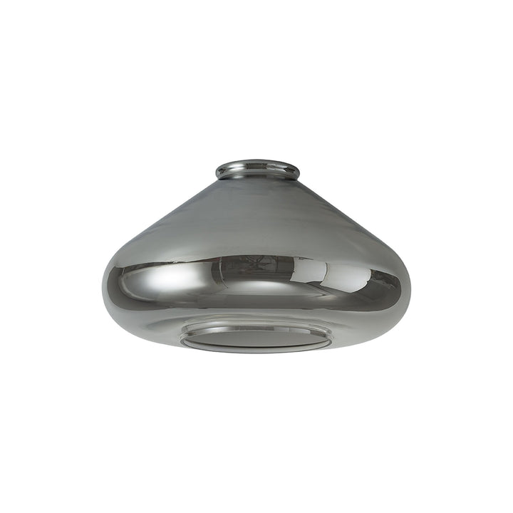 Nelson Lighting NL8134/SM9 Olivia Shade Smoke Plated