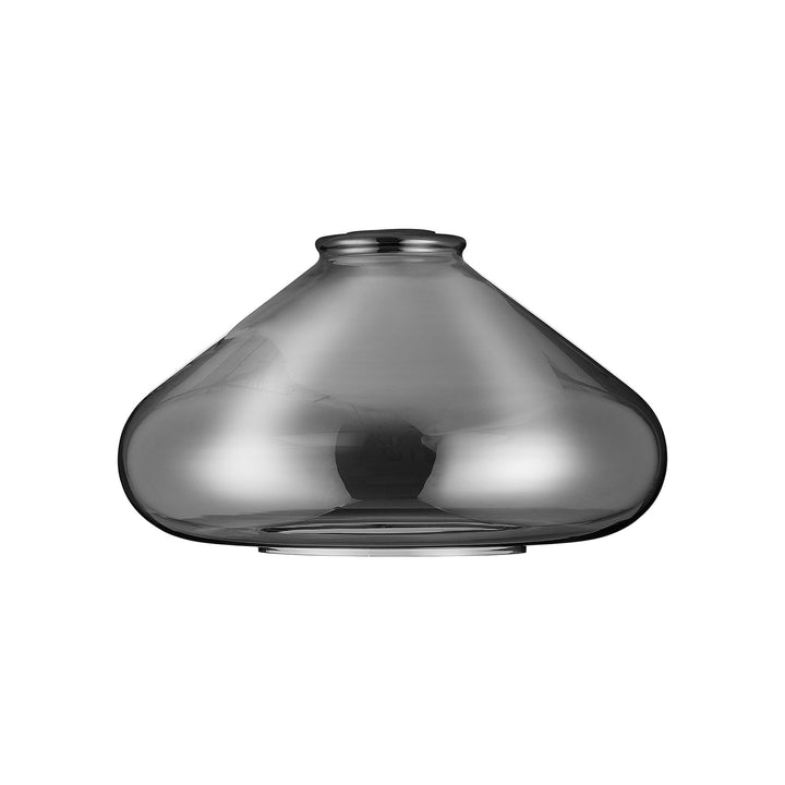 Nelson Lighting NL8134/SM9 Olivia Shade Smoke Plated