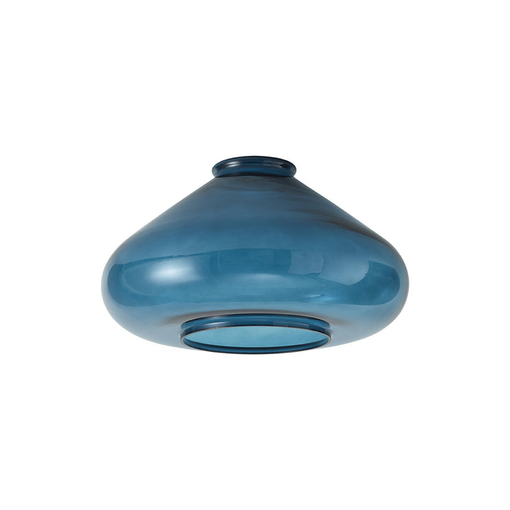 Nelson Lighting NL8134/TE9 Olivia Shade Teal Blue