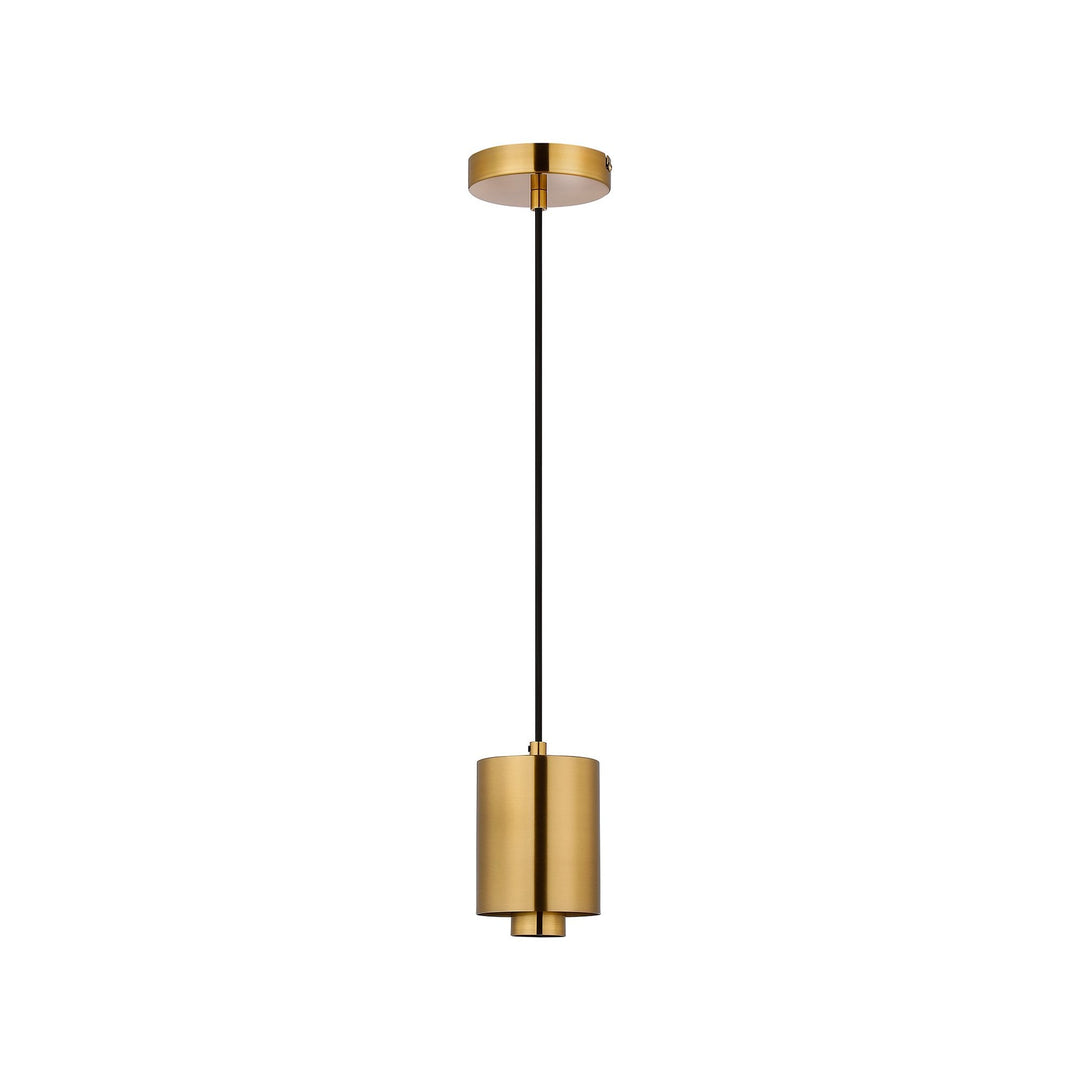 Nelson Lighting NL90309 Olivia 1 Light Pendant Ancient Brass