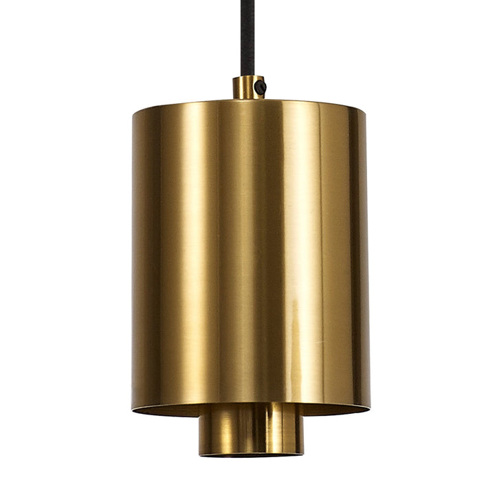 Nelson Lighting NL90309 Olivia 1 Light Pendant Ancient Brass