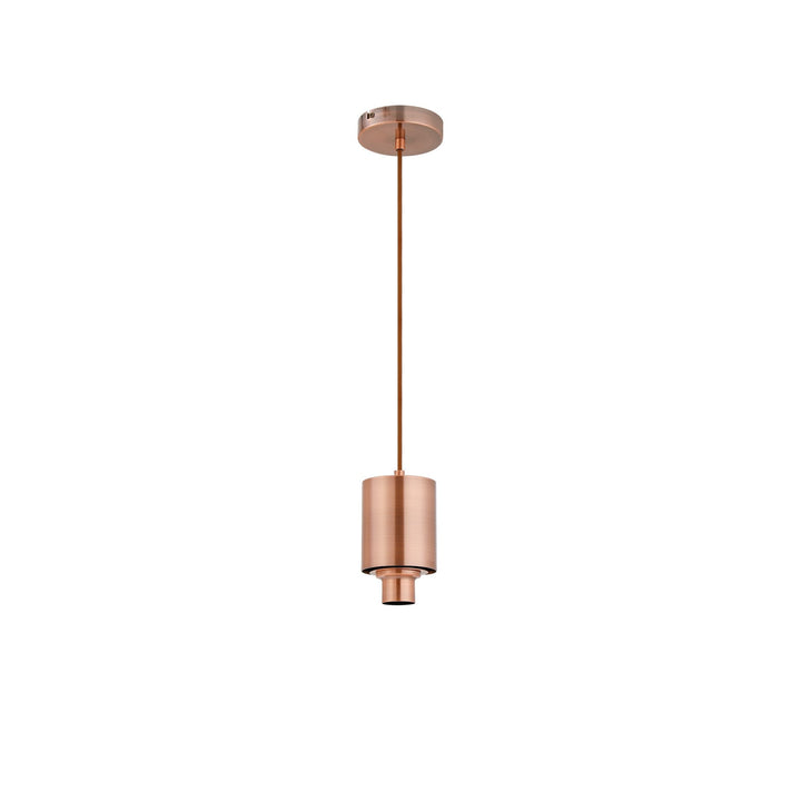 Nelson Lighting NL9032AC9 Olivia 1 Light Pendant Antique Copper