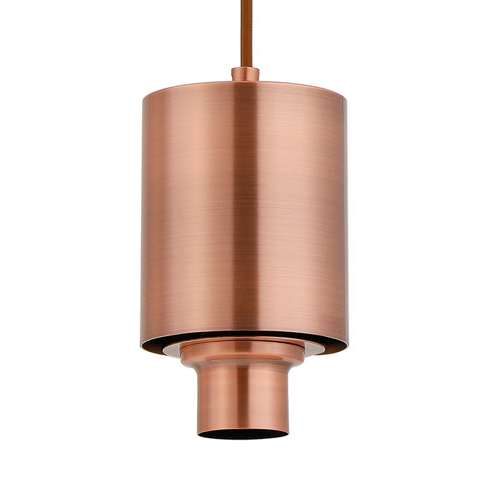 Nelson Lighting NL9032AC9 Olivia 1 Light Pendant Antique Copper