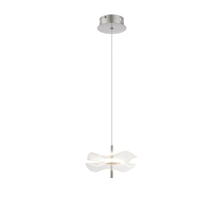 Nelson Lighting NL73379 Padwa 1 LED Pendant Polished Chrome