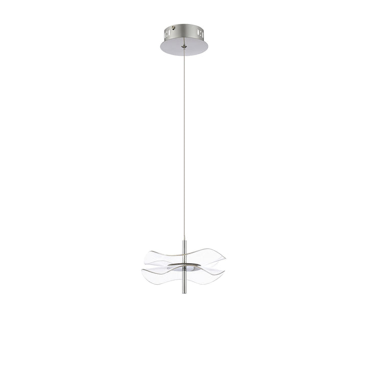 Nelson Lighting NL73379 Padwa 1 LED Pendant Polished Chrome