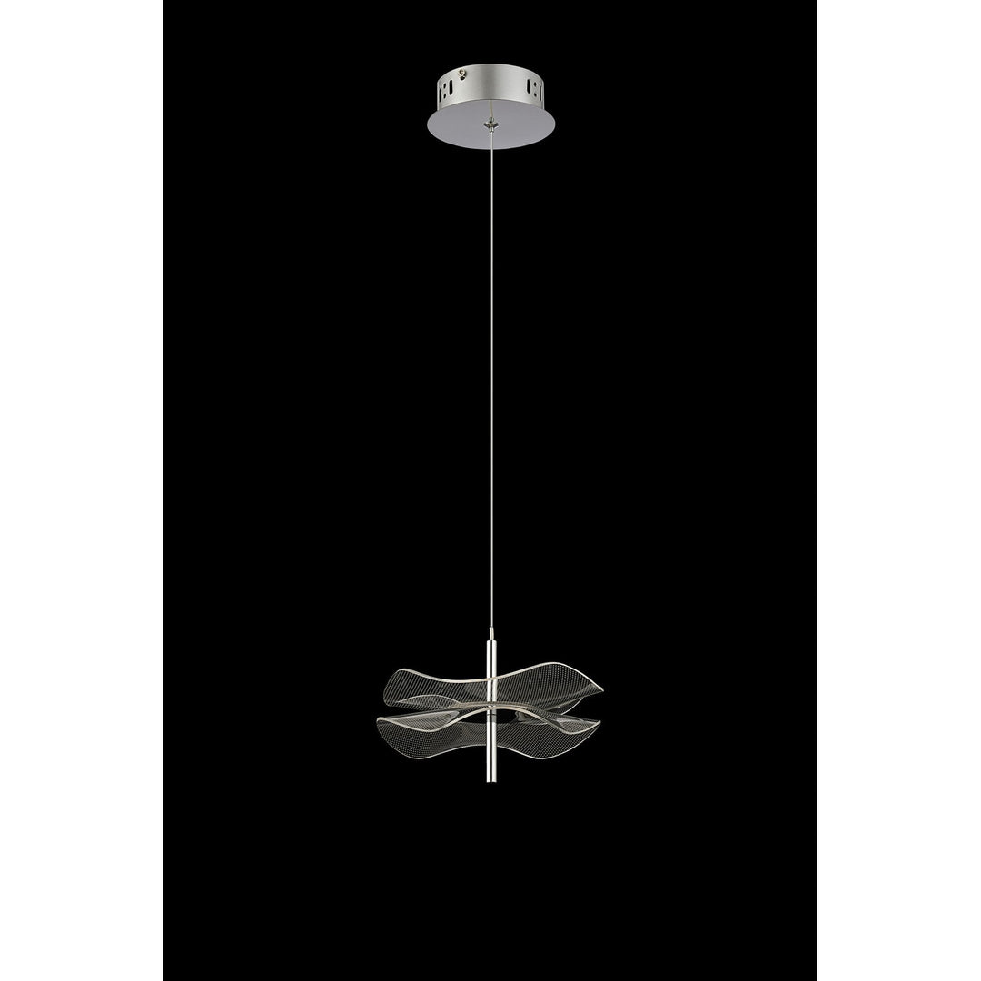 Nelson Lighting NL73379 Padwa 1 LED Pendant Polished Chrome