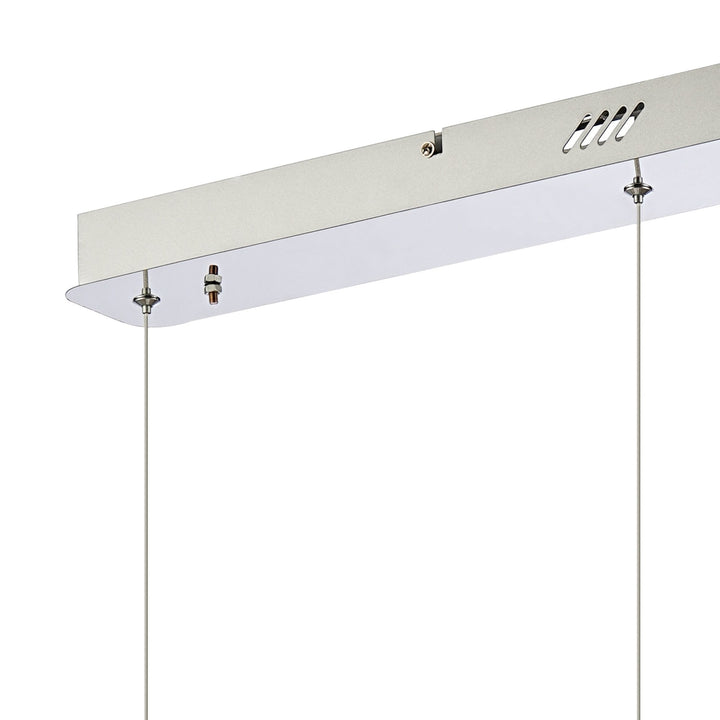 Nelson Lighting NL73389 Padwa 3 LED Linear Pendant Polished Chrome