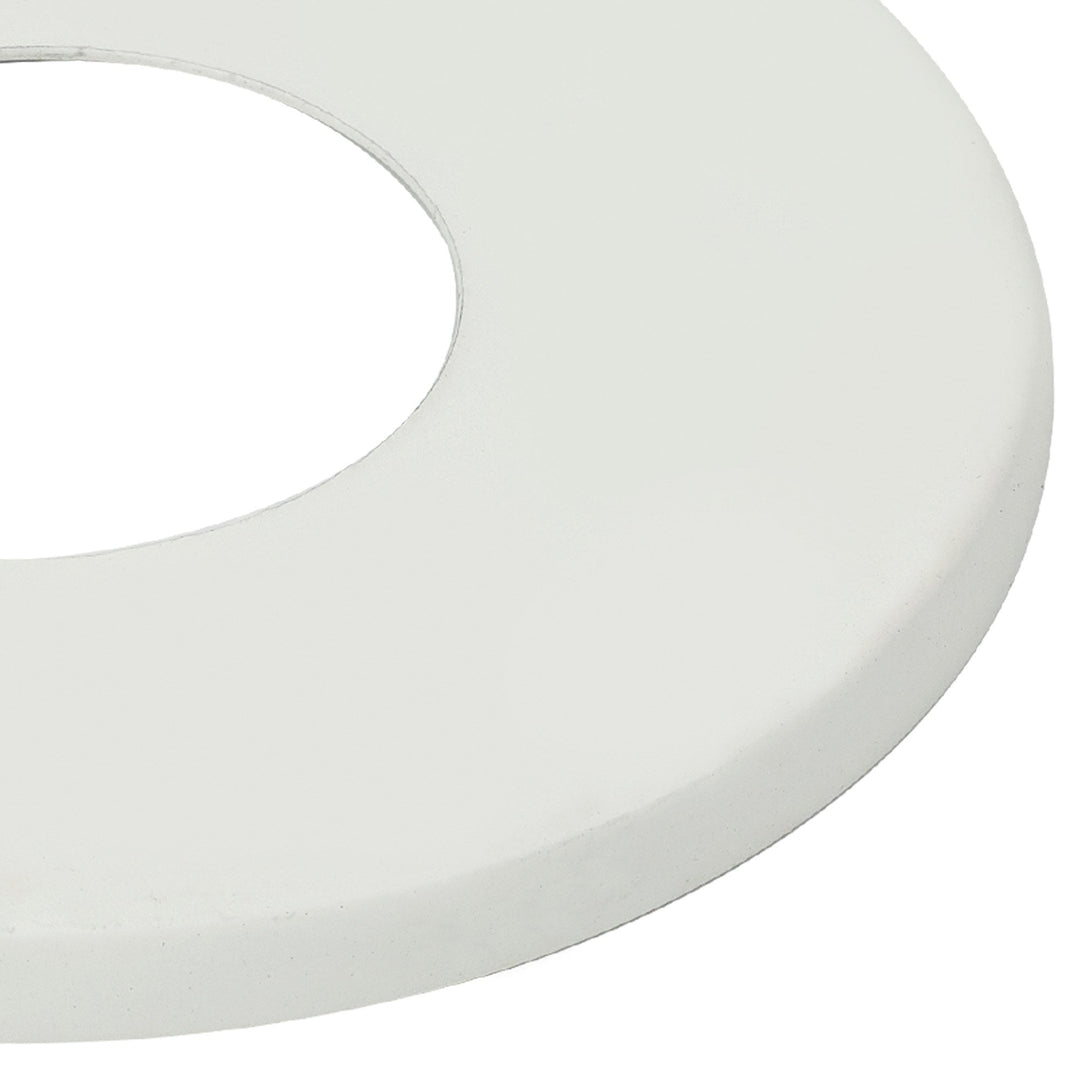 Nelson Lighting NL85609 Raibon White Metal Ring Plate