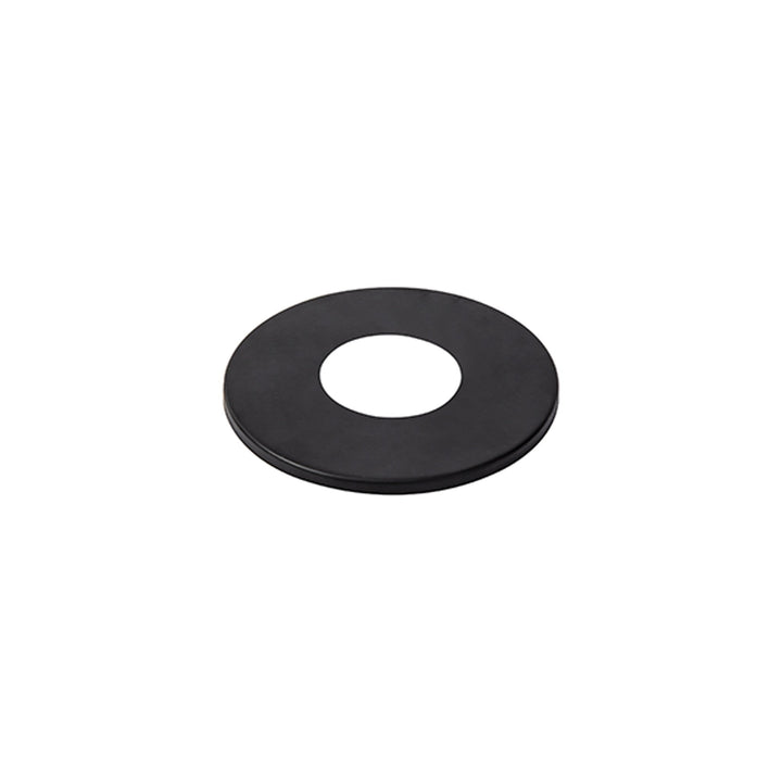 Nelson Lighting NL85629 Raibon Black Metal Ring Plate