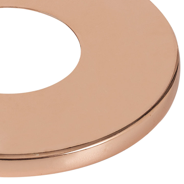 Nelson Lighting NL85649 Raibon Rose Gold Metal Ring Plate