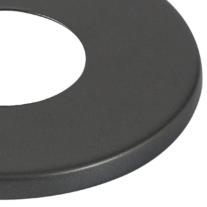 Nelson Lighting NL85659 Raibon Graphite Metal Ring Plate